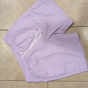 Manfinity Purple Athletic Shorts Elastic Waistband Size XL